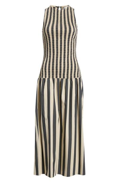 Solid & Striped Solid & Striped Arlin Smocked Midi Dress