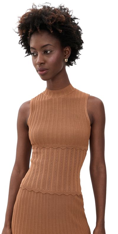 Solid & Striped Solid & Striped The Amara Top Camel