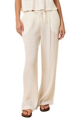 Solid & Striped Solid & Striped The Ashling Textured Semisheer Cover-Up Pants