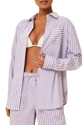 Solid & Striped Solid & Striped The Avril Button-Up Cover-Up Shirt