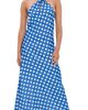 Solid & Striped Solid & Striped The Brisa Dress Blue Stripe/Dot - 1