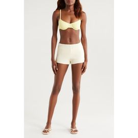 Solid & Striped Solid & Striped The Celeste Cotton Knit Cover-Up Shorts