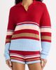 Solid & Striped Solid & Striped The Cleo Striped Cotton Sweater - 1