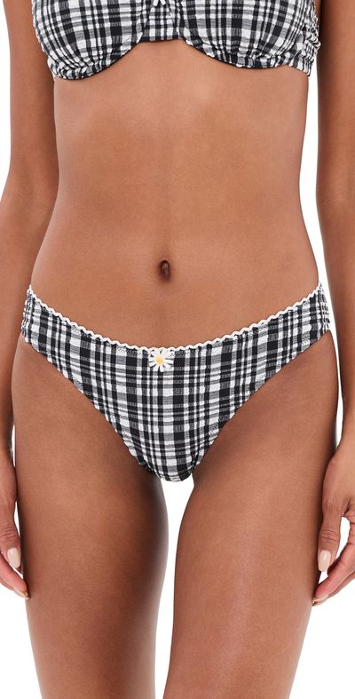 Solid & Striped Solid & Striped The Daphne Bikini Bottoms Noir