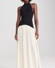 Solid & Striped Solid & Striped The Halter Soglio Dress Ecru/Noir M - 3