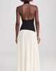 Solid & Striped Solid & Striped The Halter Soglio Dress Ecru/Noir M - 4