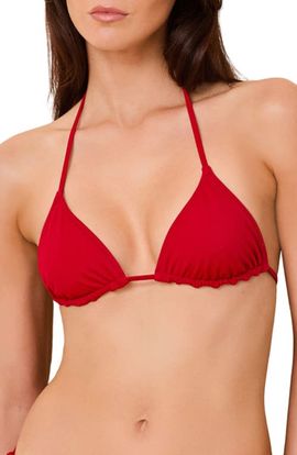 Solid & Striped Solid & Striped The Iris Reversible Halter Triangle Bikini Top