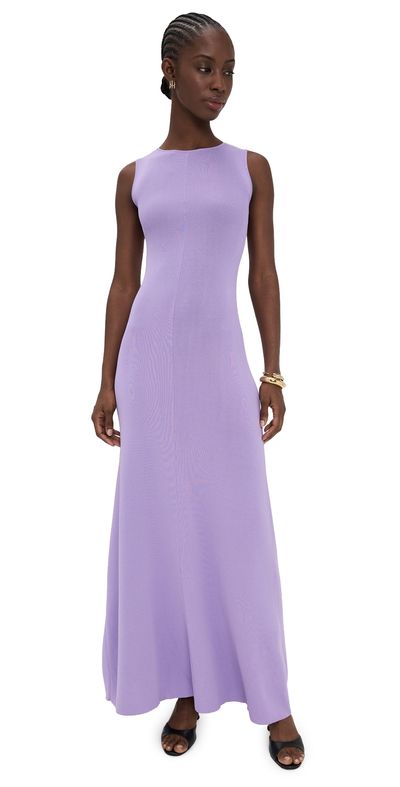 Solid & Striped Solid & Striped The Lucerne Dress Ultra Violet