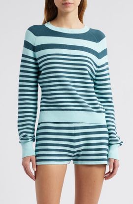 Solid & Striped Solid & Striped The Manny Stripe Cotton Sweater