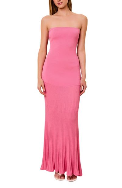 Solid & Striped Solid & Striped The Marley Strapless Rib Maxi Dress