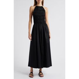 Solid & Striped Solid & Striped The Meira Halter Neck Cotton Sundress