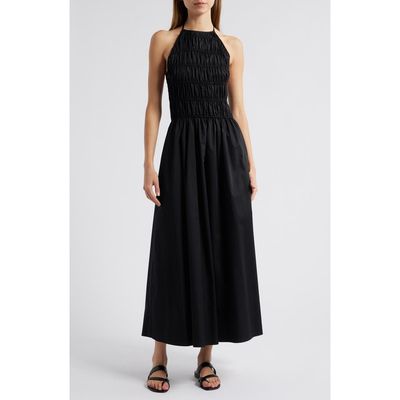 Solid & Striped Solid & Striped The Meira Halter Neck Cotton Sundress
