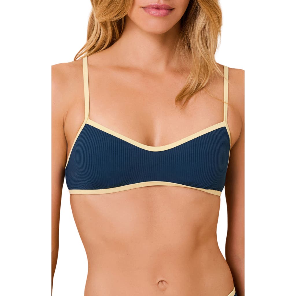 Solid & Striped Solid & Striped The Rachel Ribbed Bikini Top