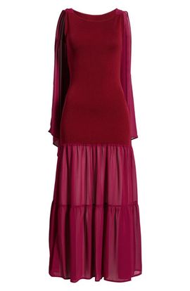 Solid & Striped Solid & Striped The Verity Drape Midi Dress