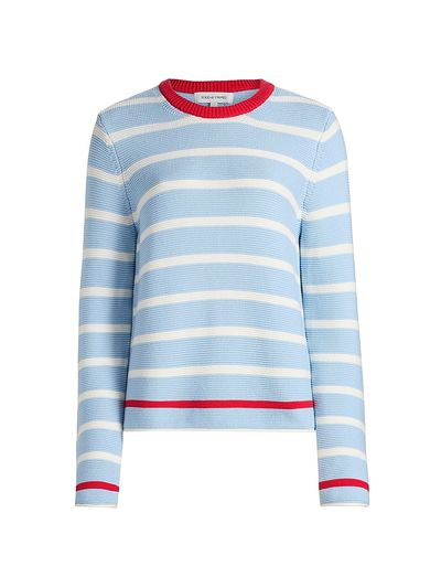 Solid & Striped Women's The Hudson Striped Knit Sweater