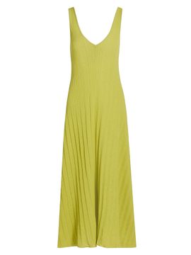 Solid & Striped - The Halter Soglio Dress Apple Red S