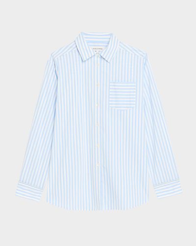 Solid and Striped The Avril Striped Button-Front Shirt