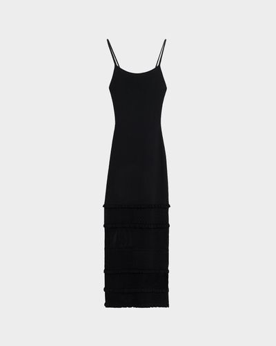 Solid and Striped The Gabrielle Pointelle Maxi Dress
