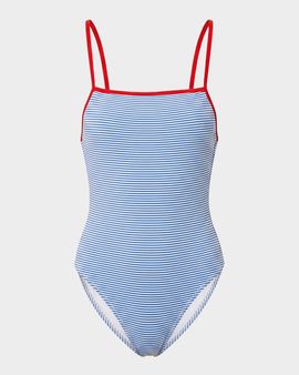 Solid and Striped The Renna Striped One-Piece Swimsuit