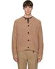 Solid Homme Solid Homme Beige Wool Button Cardigan - 1