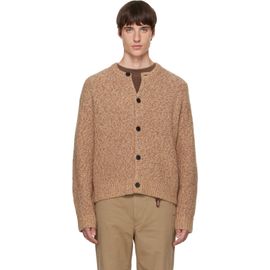 Solid Homme Solid Homme Beige Wool Button Cardigan