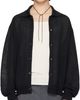 Solid Homme Solid Homme Black Collar Button Cardigan - 1
