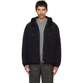 Solid Homme Solid Homme Black Layered Taffeta Jacket