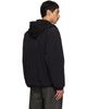 Solid Homme Solid Homme Black Layered Taffeta Jacket - 3