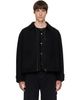 Solid Homme Solid Homme Black Layered Wool Jacket - 1
