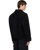 Solid Homme Solid Homme Black Layered Wool Jacket - 3