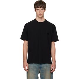 Solid Homme Solid Homme Black Paris Artwork T-shirt