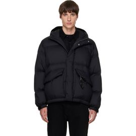 Solid Homme Solid Homme Black Quilted Down Jacket