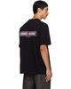 Solid Homme Solid Homme Black Solid Back Logo T-shirt - 3