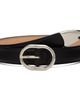 Solid Homme Solid Homme Black Solid Belt - 1