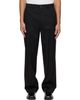 Solid Homme Solid Homme Black Twill Trousers - 1
