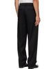 Solid Homme Solid Homme Black Twill Trousers - 3