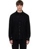 Solid Homme Solid Homme Black Wool Stitch Shirt - 1