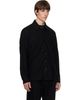 Solid Homme Solid Homme Black Wool Stitch Shirt - 2