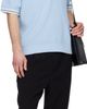 Solid Homme Solid Homme Blue Collared Short-Sleeve Terry Knit Polo - 4