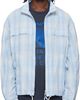 Solid Homme Solid Homme Blue High Neck Check Blouson Jacket - 1