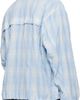 Solid Homme Solid Homme Blue High Neck Check Blouson Jacket - 3