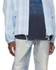Solid Homme Solid Homme Blue High Neck Check Blouson Jacket - 4