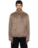 Solid Homme Solid Homme Brown Faux-Fur Jacket - 1
