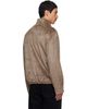 Solid Homme Solid Homme Brown Faux-Fur Jacket - 3