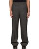 Solid Homme Solid Homme Brown Tweed Trousers - 1