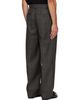 Solid Homme Solid Homme Brown Tweed Trousers - 3