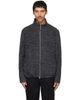 Solid Homme Solid Homme Gray Alpaca Jacket - 1
