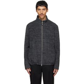 Solid Homme Solid Homme Gray Alpaca Jacket