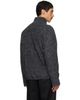 Solid Homme Solid Homme Gray Alpaca Jacket - 3