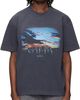 Solid Homme Solid Homme Gray Dropped Shoulder T-shirt - 1